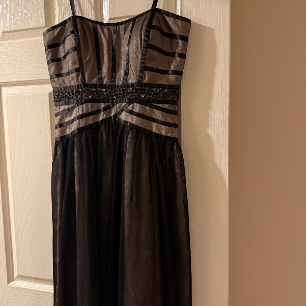 Max and Cleo Black Cocktail Dressy Dress